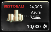 ⭐Asura - 24000 Coins⭐