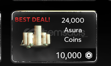 Asura : 24000 Coins / 24,000 24k