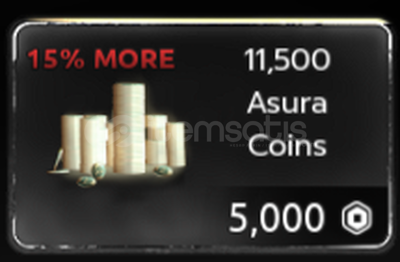 Asura 11500 Coins Asura 11500 Coins