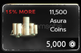 Asura 11500 Coins