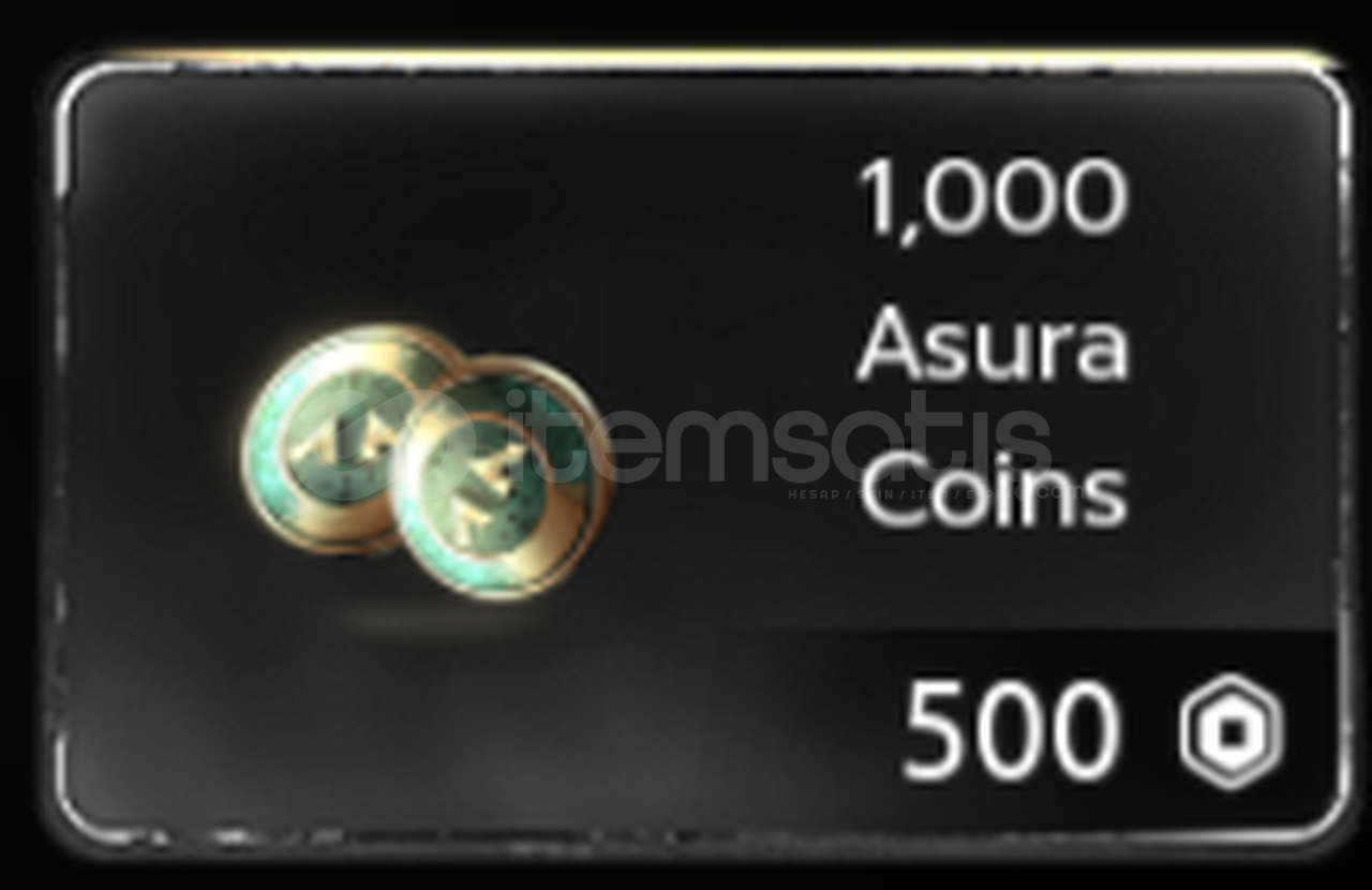 Asura 1000 Coins  Asura 1000 Coins