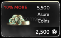 ⭐Asura - 5500 Coins⭐