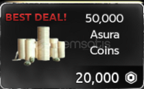 ⭐Asura 50000 Coins⭐ 