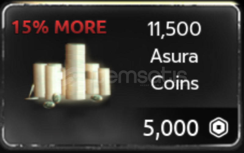 ⭐Asura - 11500 Coins⭐ ⭐Asura - 11500 Coins⭐