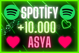 ❤️ [ASYA] +10.000 SPOTİFY DİNLENME [PREMİUM] ❤️