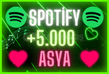 ❤️ [ASYA] +5.000 SPOTİFY DİNLENME [PREMİUM] ❤️