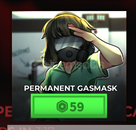 Asylum Life Permanent Gasmask