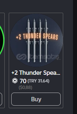 Attack on Titan Paradis : +2 Thunder Spears