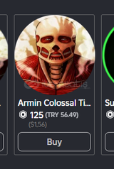 Attack on Titan Paradis : Armin Colossal Titan
