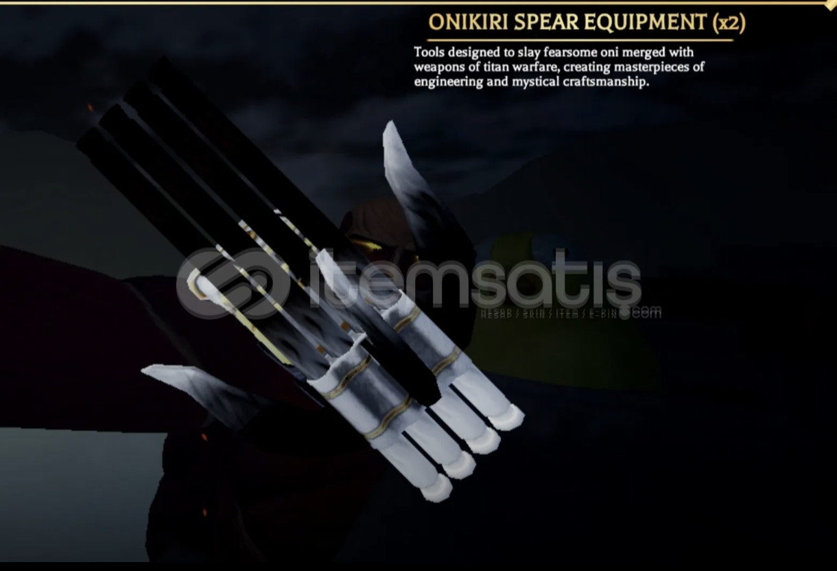 Attack On Titan Revolution (AOTR) Oni TS set Attack On Titan Revolution (AOTR) Oni TS set