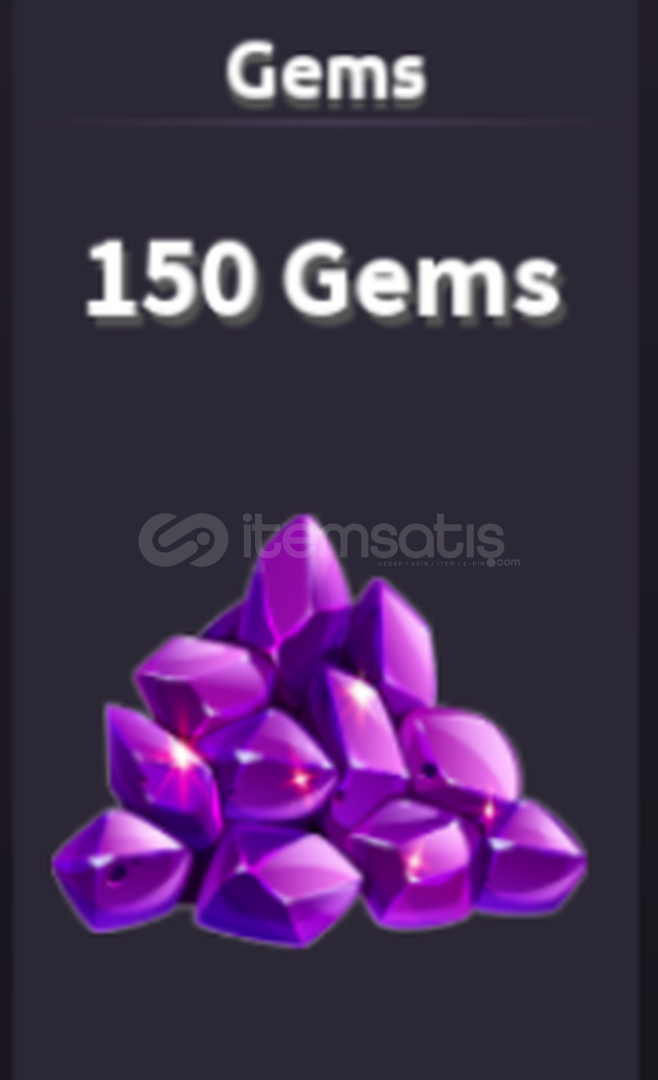 AU:R 150 Gems AU:R 150 Gems