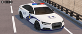 Audi A6 2017 China Police