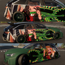 AUDİ RS6 Anime çizim 