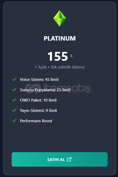 Auranest PLATINUM pack 1 Aylık  Auranest PLATINUM pack 1 Aylık