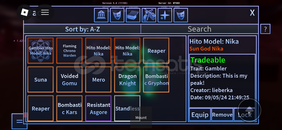 AUT'da Gear 5/Nika gambler traitli karakter 