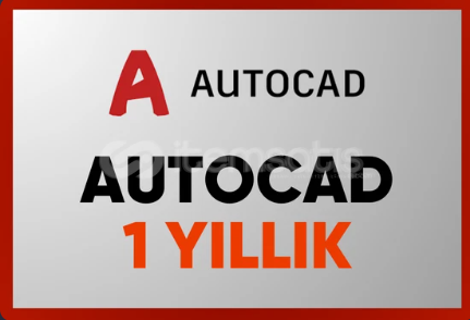 AUTOCAD 1 YILLIK KİŞİSEL HESAP AUTOCAD 1 YILLIK KİŞİSEL HESAP