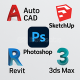 AUTOCAD / SKETCHUP / PHOTOSHOP / REVİT / 3DMAX 