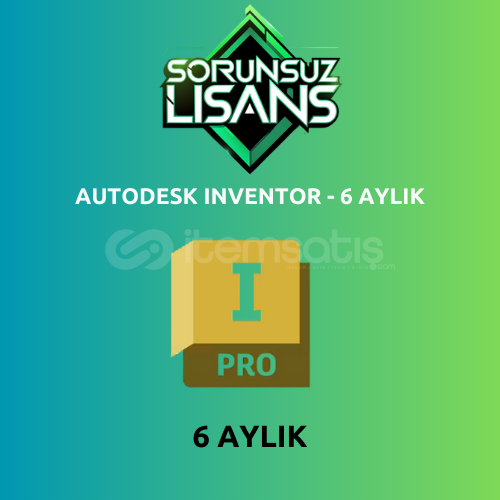 Autodesk Inventor - 6 Aylık Garantili Autodesk Inventor - 6 Aylık Garantili