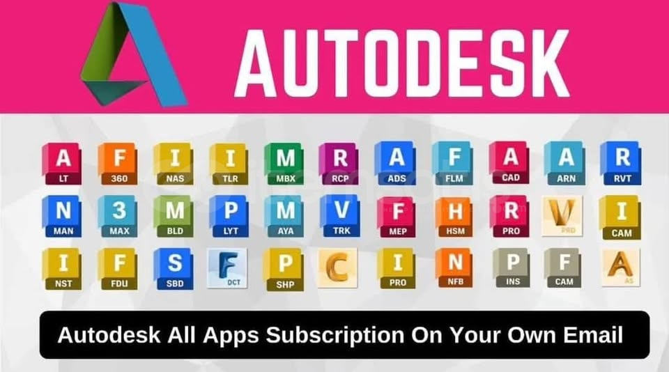 Autodesk Tüm Uygulamalar - 1 Yıllık Paket Autodesk Tüm Uygulamalar - 1 Yıllık Paket