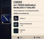 Av Tüfeği Boğumlu Namlusu 2 Taslağı