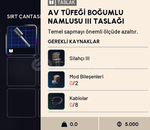 Av Tüfeği Boğumlu Namlusu 3 Taslağı