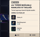 Av Tüfeği Boğumlu Namlusu 3 Taslak - UCUZ