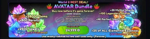 AVATAR BUNDLE SATAILIR ALMADAN ÖNCE DM!!