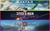 Avatar Frontiers + Miles Morales + God Of War