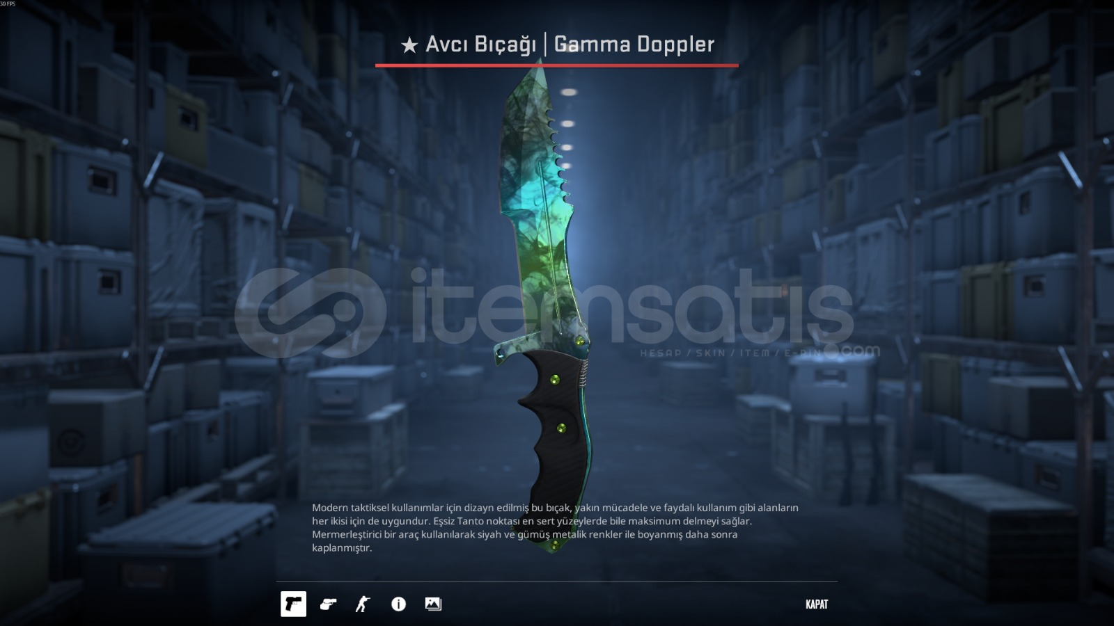 Avcı Bıçağı | Gamma Doppler  Avcı Bıçağı | Gamma Doppler