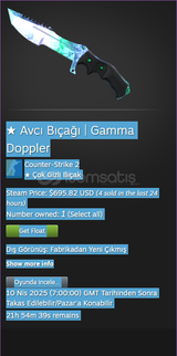★ Avcı Bıçağı | Gamma Doppler