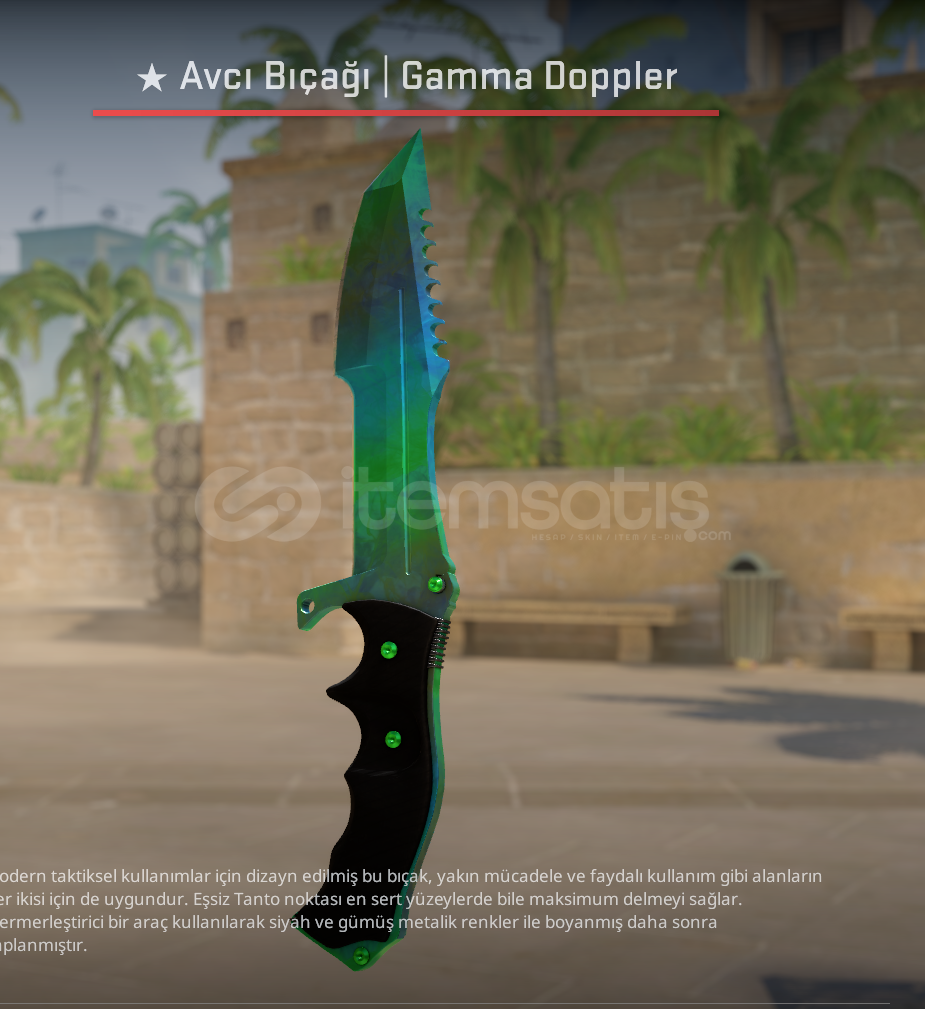Avcı Bıçağı | Gamma Doppler Huntsman Knife (FN) Avcı Bıçağı | Gamma Doppler Huntsman Knife (FN)