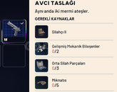 Avcı Taslağı Blueprint