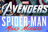 Avengers + Spiderman Miles Morales PS4-PS5