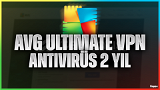 AVG Ultimate VPN Antivirüs 2 yıl