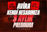 ⭐Avira Antivirüs 3 Aylık - Kendi Hesabınıza⭐