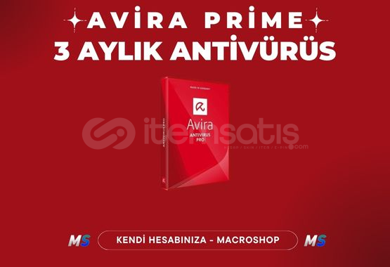 ⭐Avira Antivirüs 3 Aylık - Kendi Hesabınıza⭐ ⭐Avira Antivirüs 3 Aylık - Kendi Hesabınıza⭐