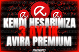 ⭐️Avira Prime 3 Aylık Lisans | GARANTİLİ⭐️