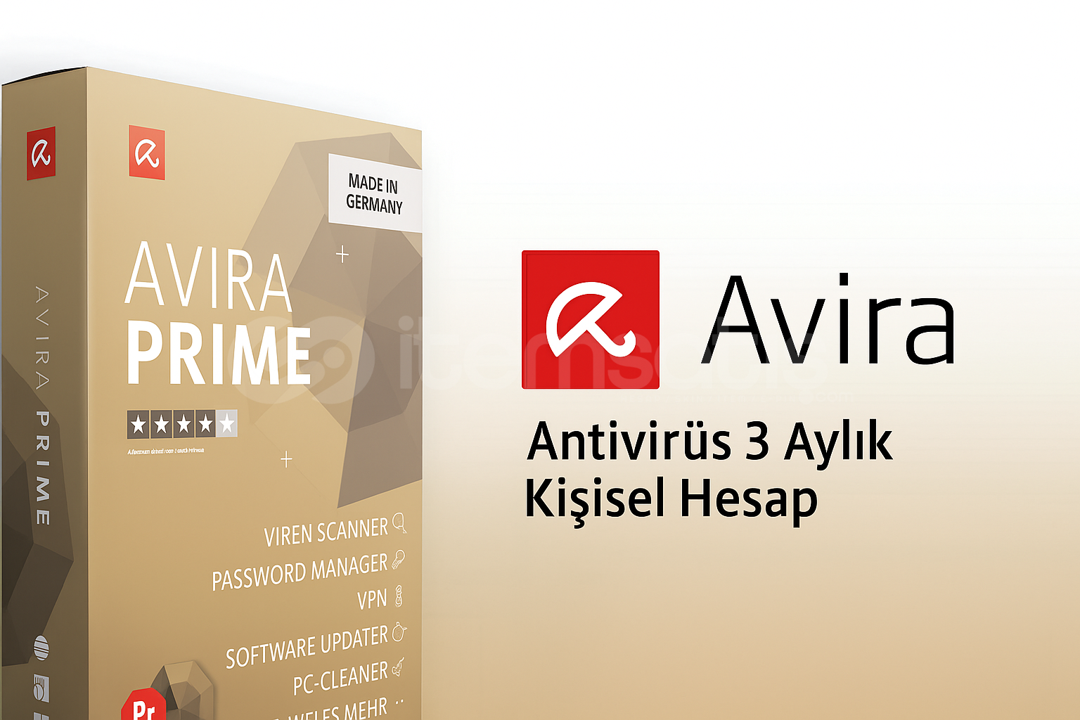 Avira Prime Antivirüs 3 Aylık Hesap Avira Prime Antivirüs 3 Aylık Hesap