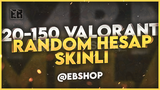AVRUPA 20-150 SKİNLİ GARANTİLİ RANDOM HESAP