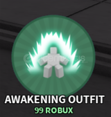 Awakening Outfit | The Strongest Battlegrounds
