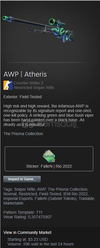 AWP | Atheris AWP | Atheris