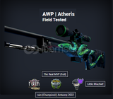 AWP Atheris Field Tested 36 THE RAL MVP FOİL