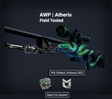 AWP Atheris Field Tested 40 BABY FİRE SERPENT