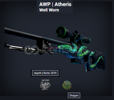 AWP Atheris Well Worn 4