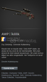 AWP İkililik (Görevde Kullanılmış)