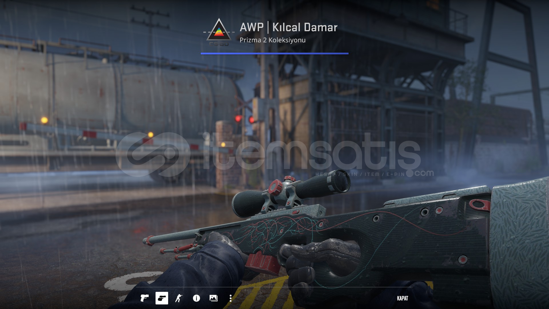 AWP | Kılcal Damar GÖREVDE KULLANILMIŞ AWP | Kılcal Damar GÖREVDE KULLANILMIŞ