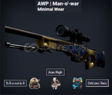 AWP Man-o'-war Minimal Wear