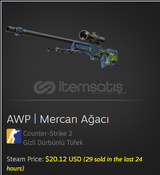 AWP | Mercan Ağacı (Minimal Wear)