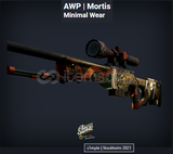 AWP Mortis Minimal Wear 2 S1MPLE STİCKER