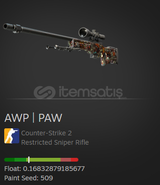 AWP | PAW (FT 4 Sticker)